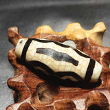 Tibetan Old Dragon Dzi Beads Ji 5 Eyes Pattern for DIY Jewelry Making