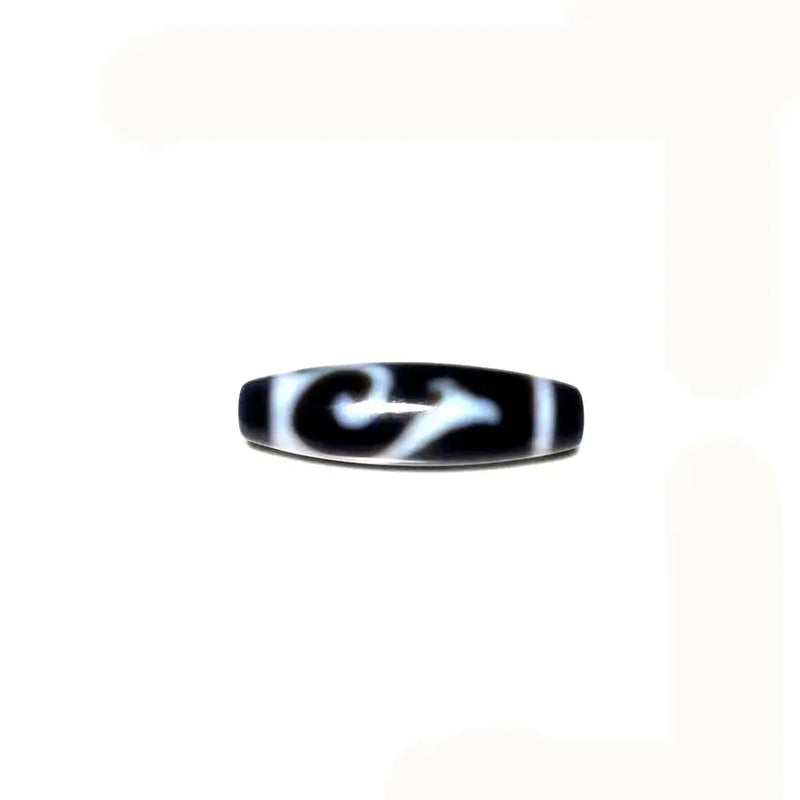 Agate Black/White DZI Pearls Tibetan RuYi Double Heart Million Words Jewelry