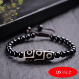 Agate Bracelet Tibet Tianzhu Bracelet Beaded Hand Knitting Lucky Charms