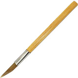 Agate Burnisher Rounded Point Bamboo Handle Metal Clay Brass Detailing Tool