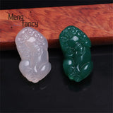 Agate Chalcedony Pixiu Pendant Couple Mascots Natural Stone