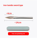 Agate & Silver Burnisher for Jewelry Tools