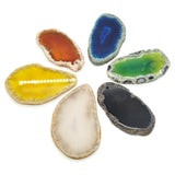 Colorful Agate Pendant for DIY Jewelry Making