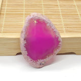 Colorful Agate Pendant for DIY Jewelry Making