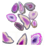 Agate Pendants Charms Jewelry Stone Pendant Gemstone Crystal Slice