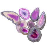Agate Pendants Charms Jewelry Stone Pendant Gemstone Crystal Slice