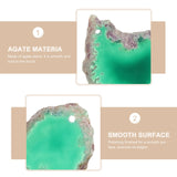 Agate Pendants Charms Jewelry Stone Pendant Gemstone Crystal Slice