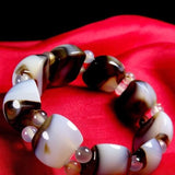 Agate Bead Bracelet Modern Minimalist Jewelry