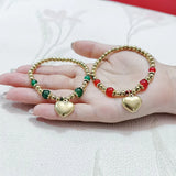 Agate Stone Charm Bracelet for Women