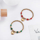 Agate Stone Charm Bracelet for Women