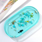 Silicone Agate Tray Molds for Resin Casting - Durable Oval & Rectangular Shapes