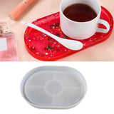 Silicone Agate Tray Molds for Resin Casting - Durable Oval & Rectangular Shapes