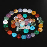 Natural Aventurine Jade Flat Round Stone Beads 2*6mm