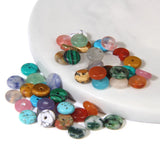 Natural Aventurine Jade Flat Round Stone Beads 2*6mm