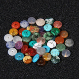 Natural Aventurine Jade Flat Round Stone Beads 2*6mm