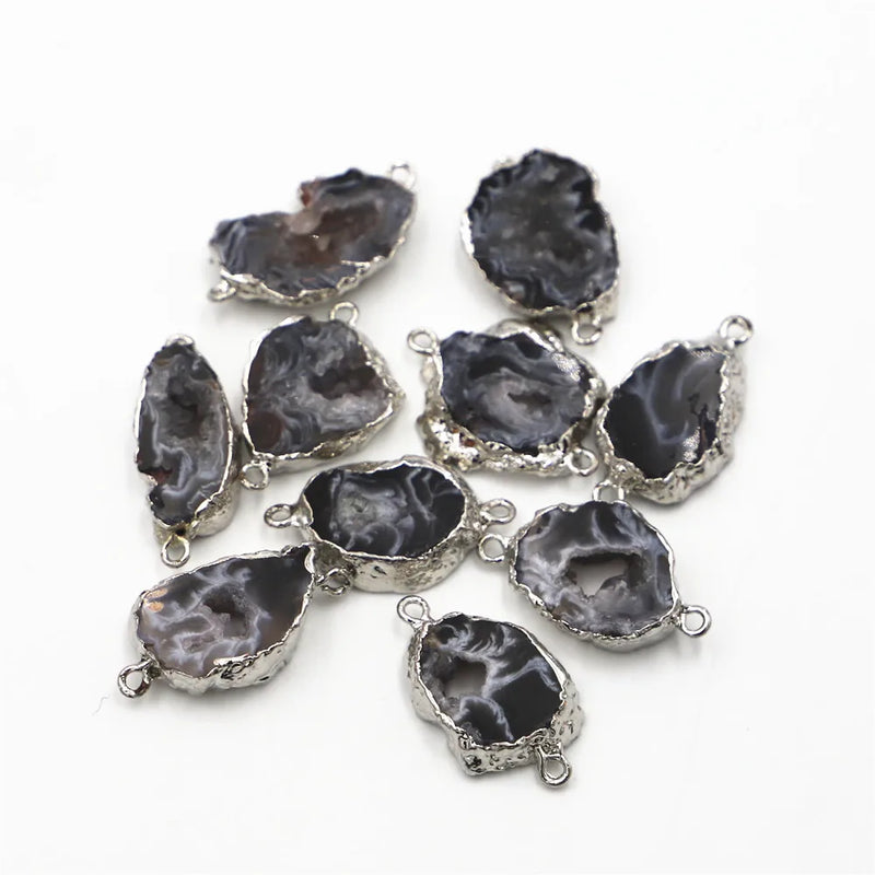 Natural Agates Pendant for Jewelry Making DIY, Necklace Accessories