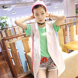 Harajuku Spike Rivet Choker Belt Collar Pu Leather Goth Necklace