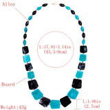 Ahmed Maxi Beads Necklaces Spring Pendant Collar Necklace for Women