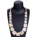 Ahmed Maxi Beads Necklaces Spring Pendant Collar Necklace for Women