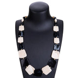 Ahmed Maxi Beads Necklaces Spring Pendant Collar Necklace for Women