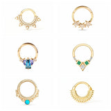 Geometric Stud Earrings, 925 Silver for Women