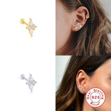 925 Sterling Silver Stud Earrings for Women Minimalist Small Earings Jewelry