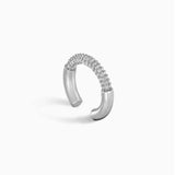 925 Silver Zircon Ear Cuff No Piercing Wrap Earrings