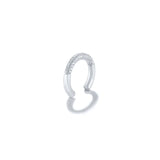 925 Silver Zircon Ear Cuff No Piercing Wrap Earrings