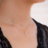925 Silver Snake Pendant Chain Choker Necklace