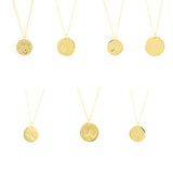 925 Silver Necklace Women Mother's Gift Round Pendant Chain Collars