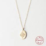 925 Silver Snake Totem Pendant Necklace