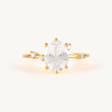 925 Silver Purple Zircon Ring Rainbow Crystal Pave Wedding Jewelry