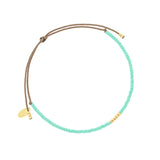 925 Silver Boho Candy Beads DIY Rope Bracelet For Women
