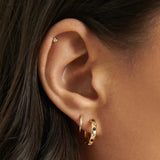 Stunning Zircon Hoop Earrings for Her