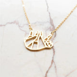 925 Silver Star Pendant Necklace Abstract Dinosaur Bee Charm Choker