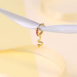 925 Silver CZ Sun Moon Star Pendant Hoop Earrings