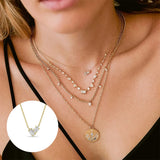925 Silver Rectangle Oval CZ Zircon Pendant Necklace For Women