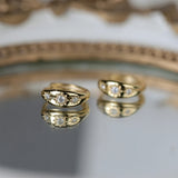 925 Silver Eight Point Star Hoop Earrings Minimalist Jewelry Gift