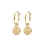 Sterling Silver Ethnic Face Charm Dangle Earrings for Women