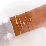 925 Silver Evil Eye Charm Bracelet Zircon Beads Chain