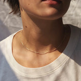 925 Silver Chain Necklace for Women Girls Choker Necklace Fine Jewelry