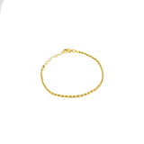 925 Silver Twist Chain Bracelet Bangle Rock Punk European Bracelet