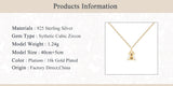 925 Sterling Silver Bee Pendant Necklace for Women