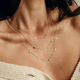 925 Silver MAMA Pendant Necklace Heart MOM Charm Choker Jewelry