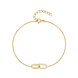 925 Silver Mariquesa Crown Zircon Bracelet Women Jewelry
