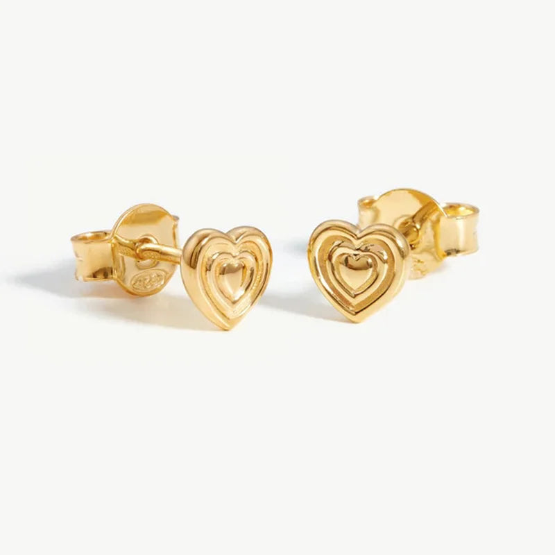 925 Silver Minimalist Stud Earrings for Women