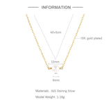 925 Silver Orange Pink CZ Pendant Necklace Women Wedding Party
