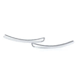 925 Sterling Silver Ear Climber Stud Earrings Women Minimalist Ear Crawlers