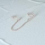 925 Silver Snake 18K Plated Drop Earrings for Women