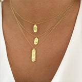 925 Sterling Silver Star Moon Charm Pendant Necklaces For Women